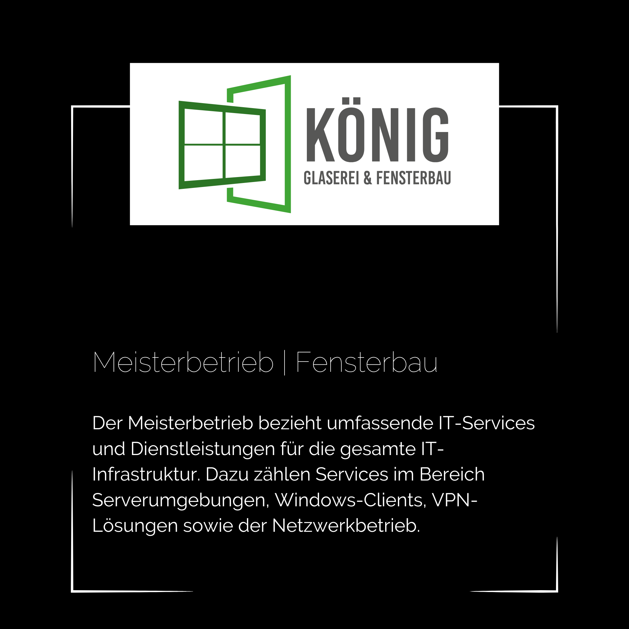 Glaserei und Fensterbau König